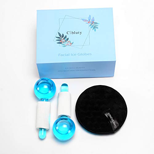 MAGIC ICE Roller Ball- Cool Globe Skin Massager 2PC Globes Facial...