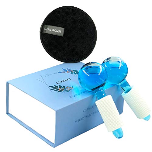 MAGIC ICE Roller Ball- Cool Globe Skin Massager 2PC Globes Facial...