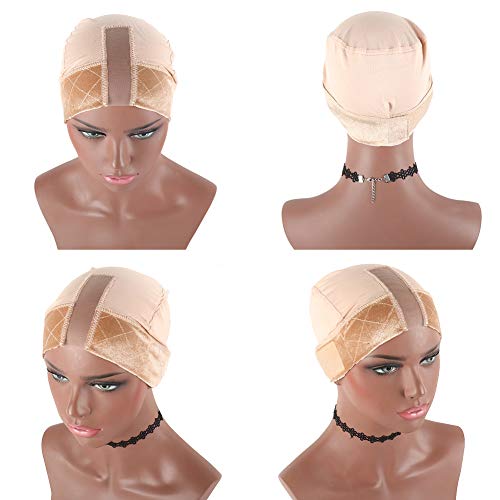 CINHOO Soft Swiss Lace Gripcap Comfort Adjustable Wig,Non-Slip Br...