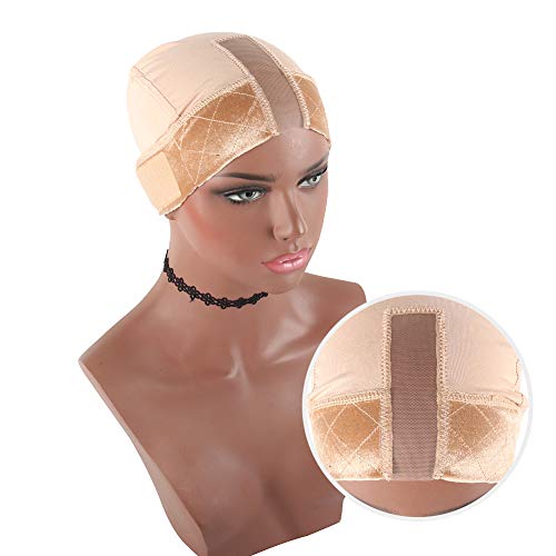 CINHOO Soft Swiss Lace Gripcap Comfort Adjustable Wig,Non-Slip Br...