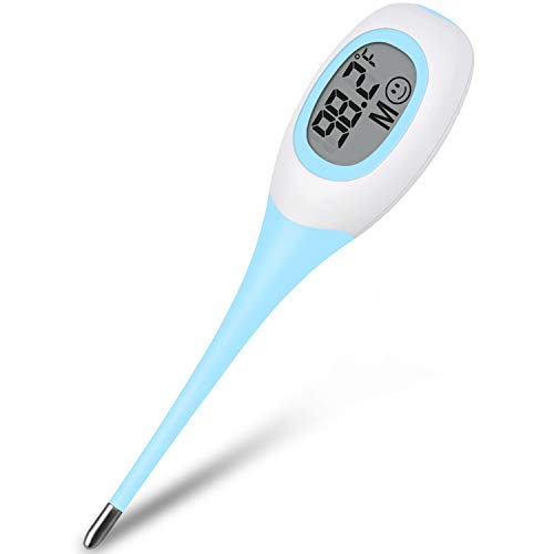 Digital Body Thermometer Fast Reading Oral Ráctal Underarm Temper...