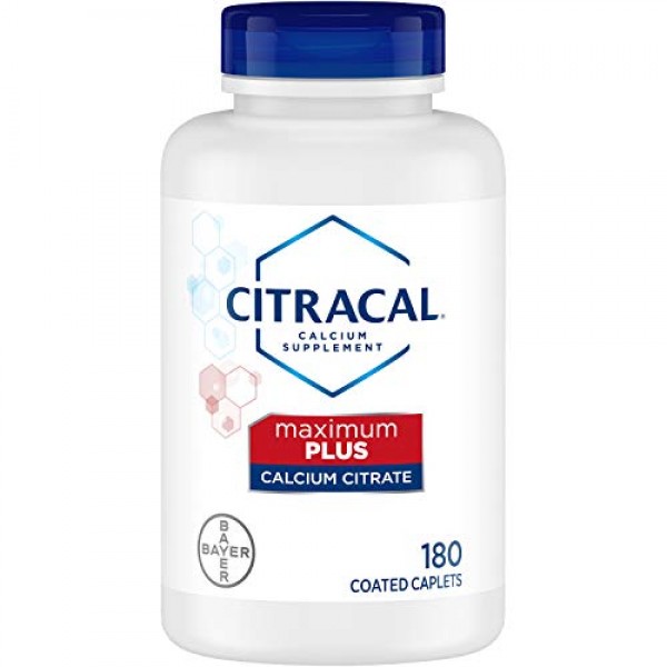 Citracal Maximum Plus Highly Soluble, Easily Digested, 630 mg Cal...
