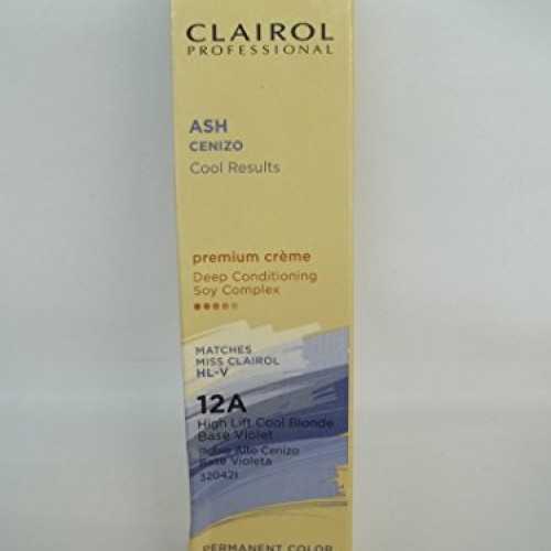 Clairol Professional Pro Creme, 12A Hilift Cool Blonde, 2 Ounce