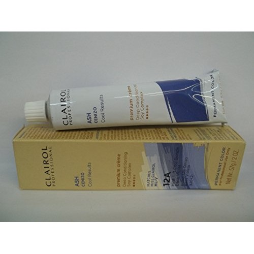 Clairol Professional Pro Creme, 12A Hilift Cool Blonde, 2 Ounce