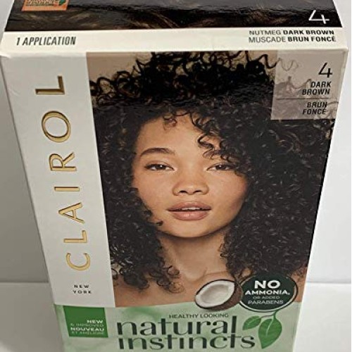 Clairol # 4/28 Natural Instincts Dark Brown # 4/28 1 Kit