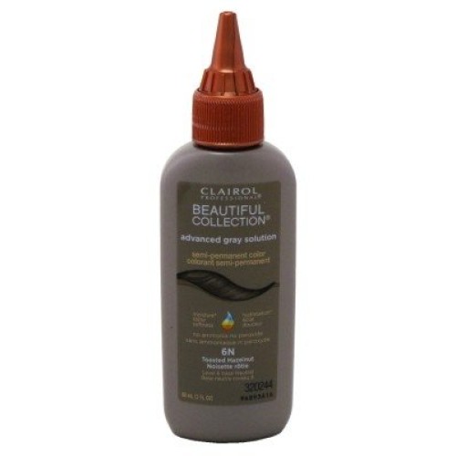 Clairol Beautiful Collection Advanced Gray Solution #6N Toasted H...