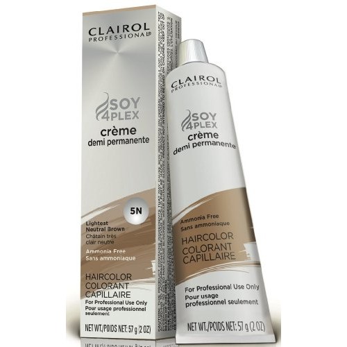 Clairol Creme Demi Permanent Hair Color 5N-Lightest Neutral Brown...