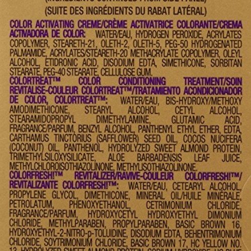 Clairol Natural Instincts, 6C, Brass Free Light Brown, 2 pk
