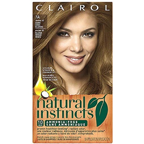 Clairol Natural Instincts Hair Color, 7A Dark Cool Blonde 1 ea