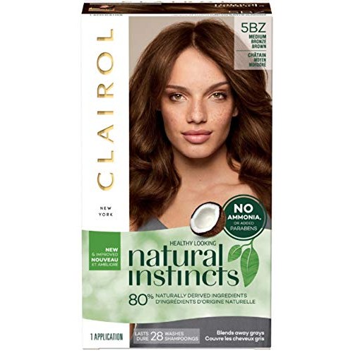 Clairol Natural Instincts Medium Bronze Brown 5BZ, 1 ea