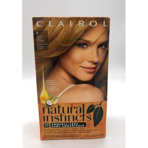 Clairol Natural Instincts Non-Permanent Color, 09 Light Blonde 1 ea
