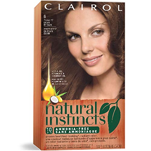 Clairol Natural Instincts Semi-Permanent Hair Dye, 13 Suede Light...