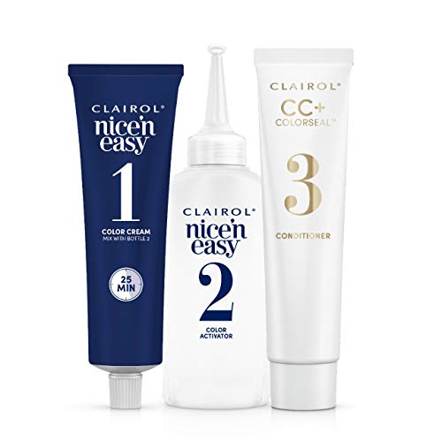 Clairol Nice n Easy Permanent Hair Color, 5R Medium Auburn, 3 Co...