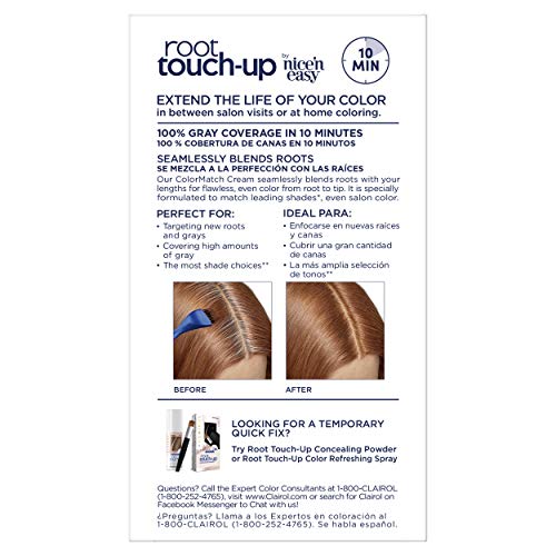Clairol Nice n Easy Root Touch-Up 6R Matches Light Auburn/Reddis...