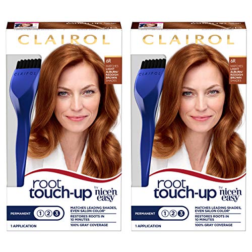 Clairol Nice n Easy Root Touch-Up 6R Matches Light Auburn/Reddis...
