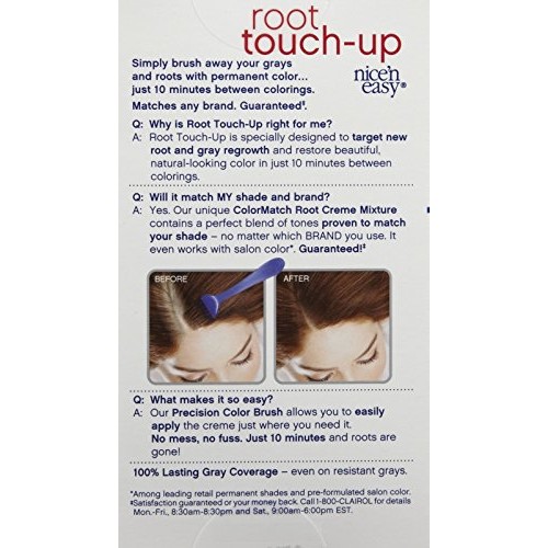 Clairol Nice N Easy Root Touch-Up, Hair Color, Light Auburn #6R -...