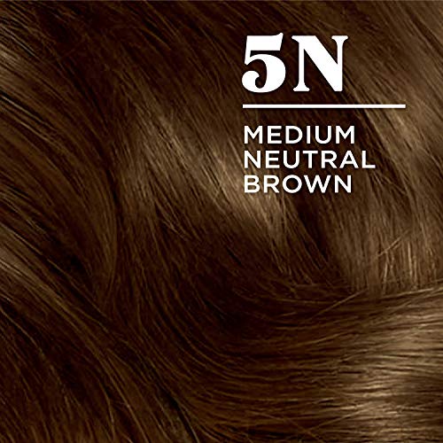 Clairol Nicen Easy Permanent Hair Dye, 5N Medium Natural Brown H...
