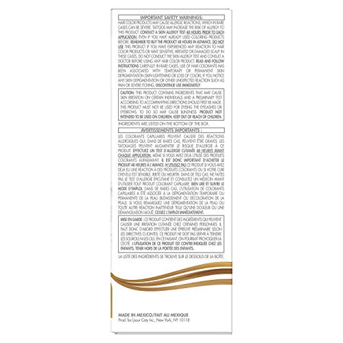 Clairol Nicen Easy Permanent Hair Dye, 8A Medium Ash Blonde Hair...