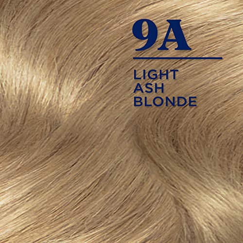 Clairol Nicen Easy Permanent Hair Dye, 9A Light Ash Blonde Hair ...