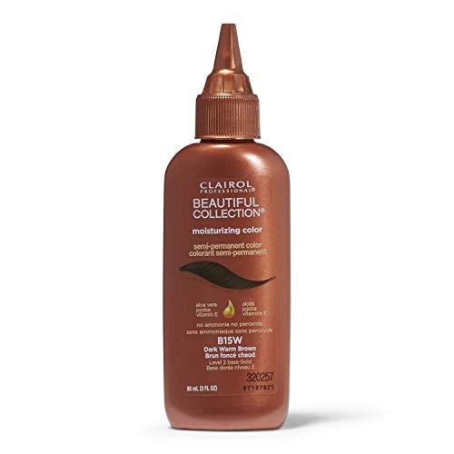 Clairol Professional 15W Dark Warm Brown Moisturizing Semi Perman...