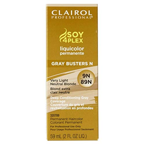 Clairol Professional 9N/89N Very Light Neutral Blonde LiquiColor ...