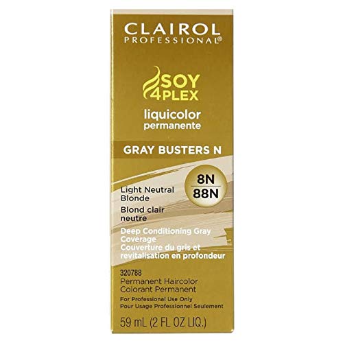 Clairol Professional Liquicolor Permanent 8N/88N Light Neutral Bl...