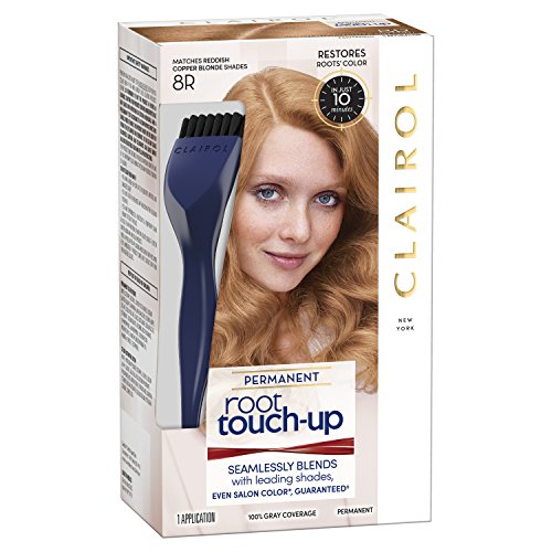 Clairol Root Touch-Up Permanent Hair Dye, 8R Medium Reddish Coppe...