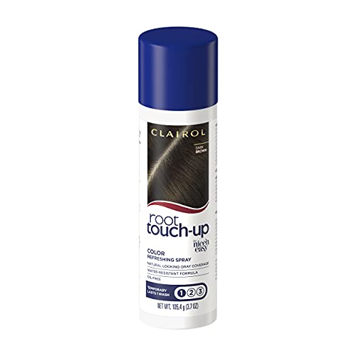 Clairol Root Touch-Up Temporary Spray, Dark Brown Hair Color, 1 C...