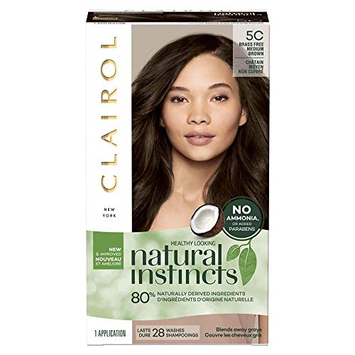 Natural Instincts Brass Free Hair Color, Medium Brown 5C 1 ea ...