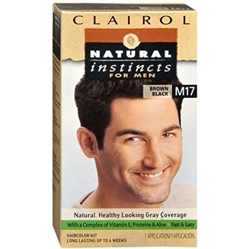 Natural Instincts For Men Haircolor M17 Brown Black 1 Each Pack ...