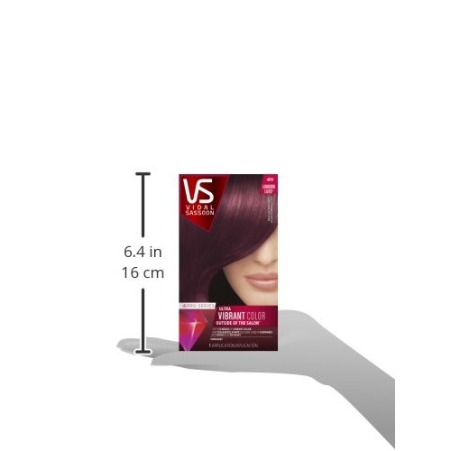 Vidal Sassoon Pro Series London Luxe Hair Color Kit, 4RV Mayfair ...
