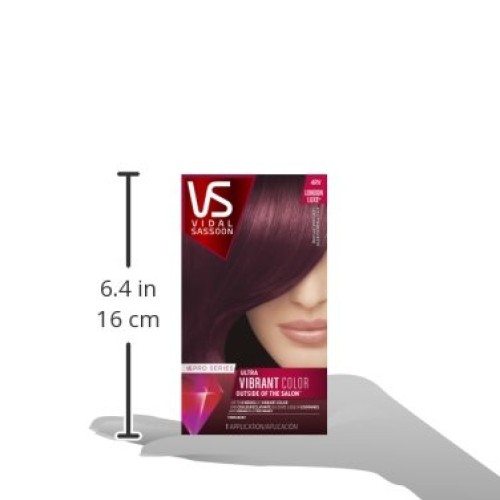 Vidal Sassoon Pro Series London Luxe Hair Color Kit, 4RV Mayfair ...