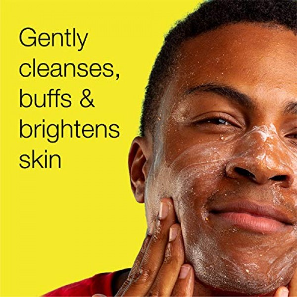 Clean & Clear Lemon Zesty Brightening Facial Scrub, Vitamin C, Le...