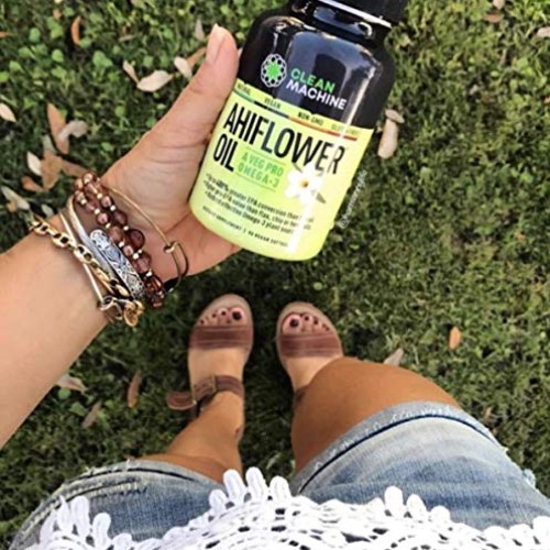 Ahiflower Oil - Award Winning Vegan Omega 3 - Plant Based Omega 4...