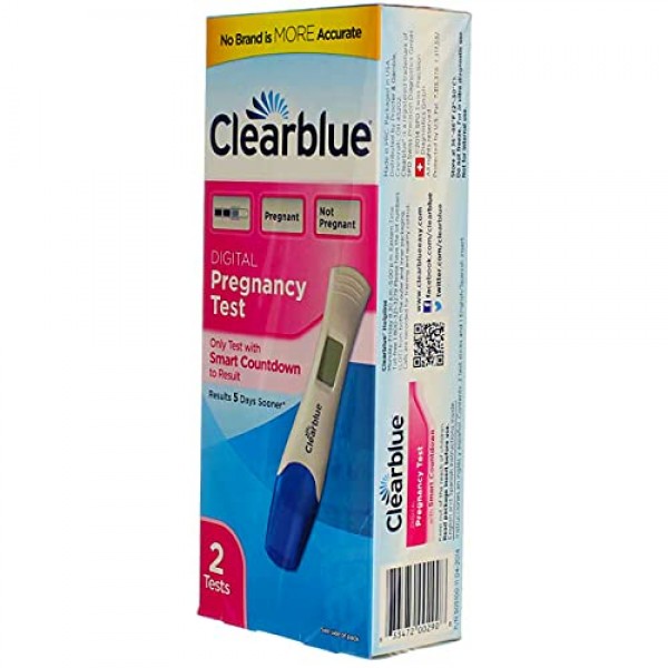 Clearblue Digital Pregnancy Test 2 Count