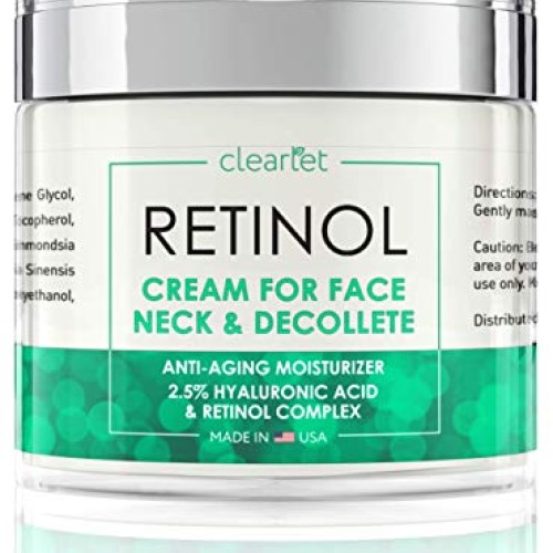 Retinol Cream for Face Moisturizer for Women Men Anti Aging Face ...