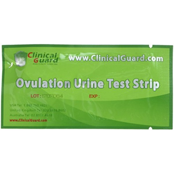 Clinical Guard Ovulation Test Strips, Pack of 50