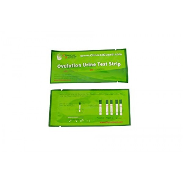 ClinicalGuard Ovulation Test Strips Individually-Sealed, Pack o...