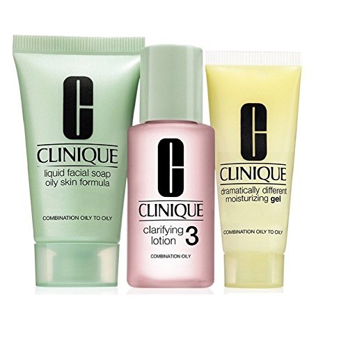 Clinique 3 Step Travel Size Set For Combination Oily To Oily Skin...