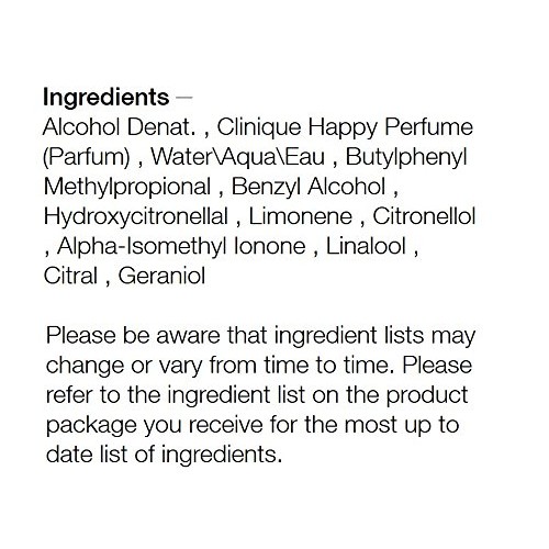 Happy By Clinique For Women, EDP, 3.4 Fl Oz