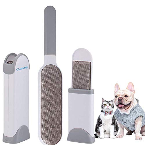 Pet Hair Remover Brush Double-Sided - Fur & Lint Removal Brush wi...