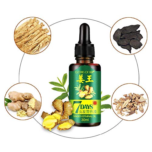 Ginger Germinal Oil,2020 Hair Growth Ginger Essential Oil Hair Gr...