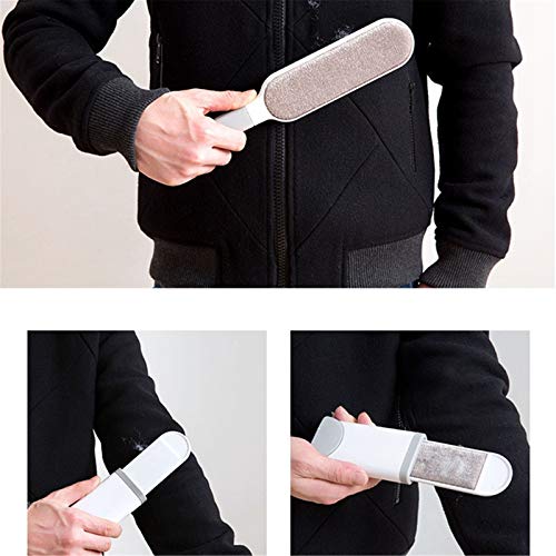 CNBPLS Pet Double Sided Hair Remover, Hair Remover with Self-Clea...
