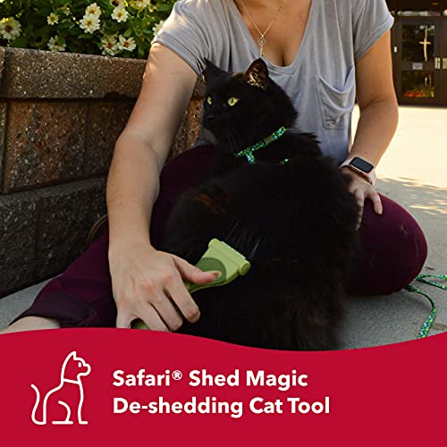 Coastal Pet - Safari - Shed Magic Deshedding Tool for Cats - Medi...