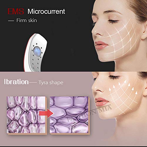 Double Chin Reducer Chin V-Line Up Lift Belt Machine Red Blue Led...