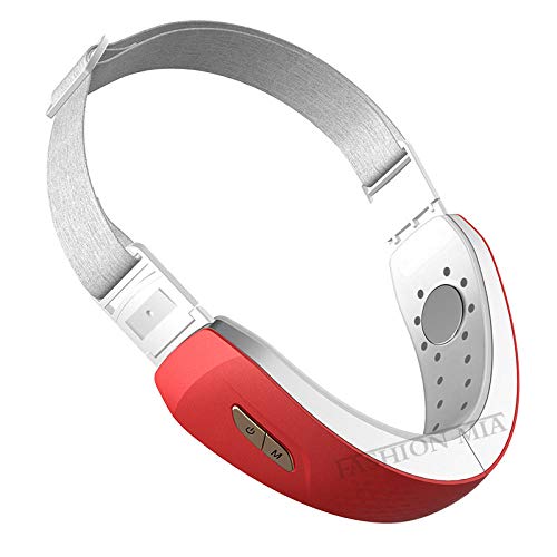 Double Chin Reducer Chin V-Line Up Lift Belt Machine Red Blue Led...