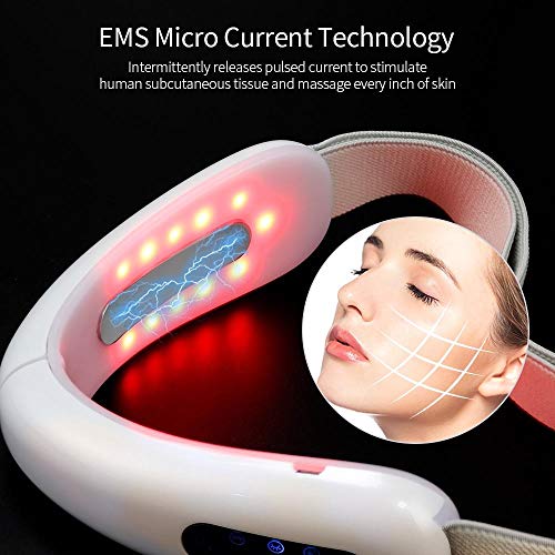 Facial Slimming Strap Chin V-Line Up Lift Belt Machine Red Blue L...