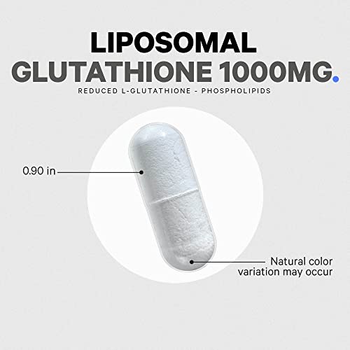 Codeage Liposomal Glutathione 1000 mg, GlutaONE Antioxidant Phosp...
