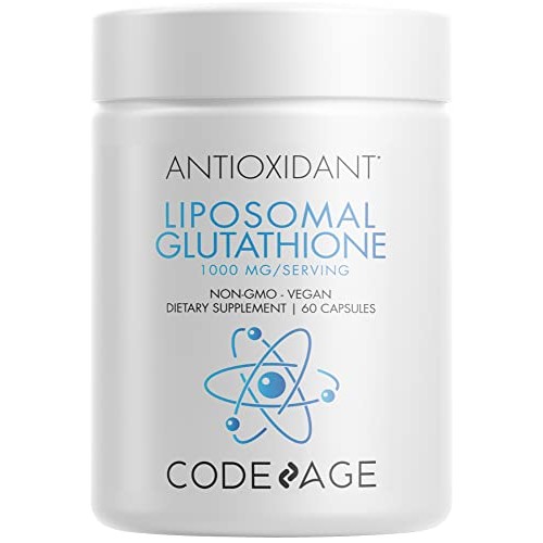 Codeage Liposomal Glutathione 1000 mg, GlutaONE Antioxidant Phosp...