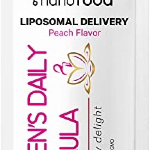 Codeage Liposomal Womens Daily Vitamins Liquid Pouch Formula, Ve...
